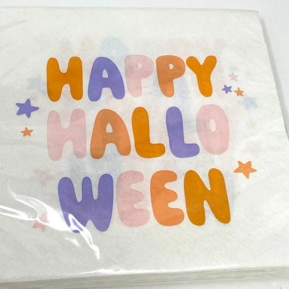 Target Threshold Happy Halloween Napkins Beverage Lunch Novelty Goth